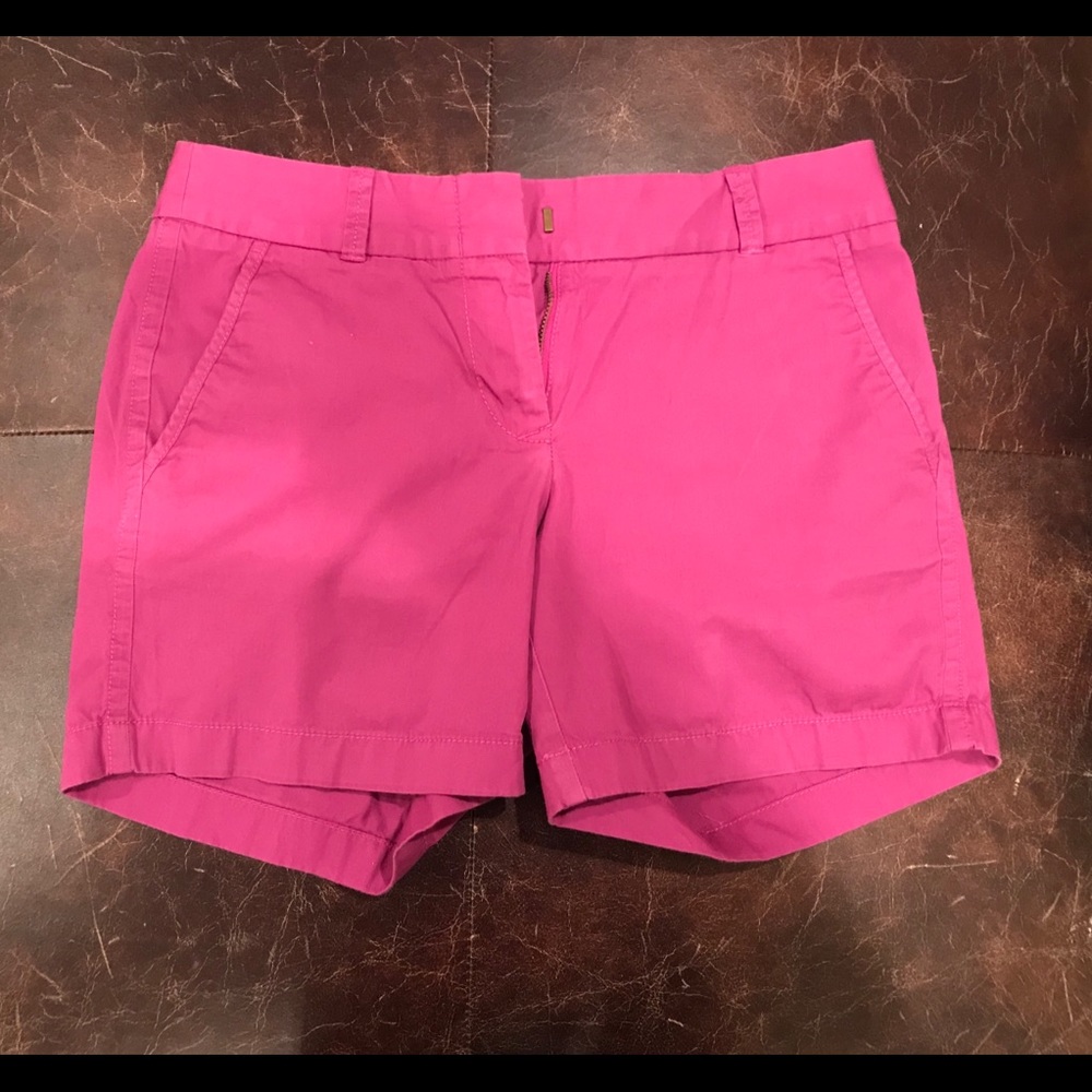 J. Crew 4” Purple Chino Shorts